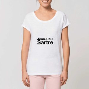 T-shirt Femme Sartre