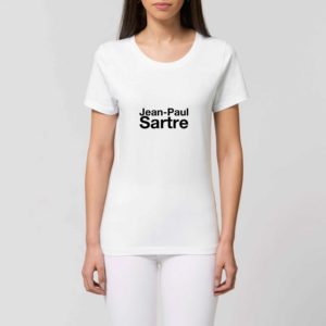 T-shirt Femme Sartre