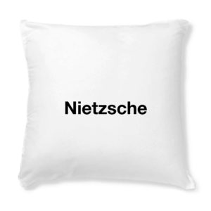 Coussin et Housse Nietzsche