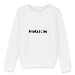 Sweat-Shirt Enfant Nietzsche