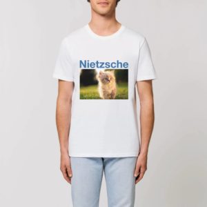 Nietzsche Chat T-Shirt Unisexe