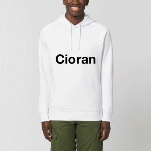 Sweat à capuche BIO Unisexe Cioran